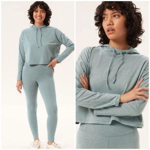 Girlfriend Collective Frost ReSet Lounge Hoodie & Legging Set Size XS - Picture 1 of 9